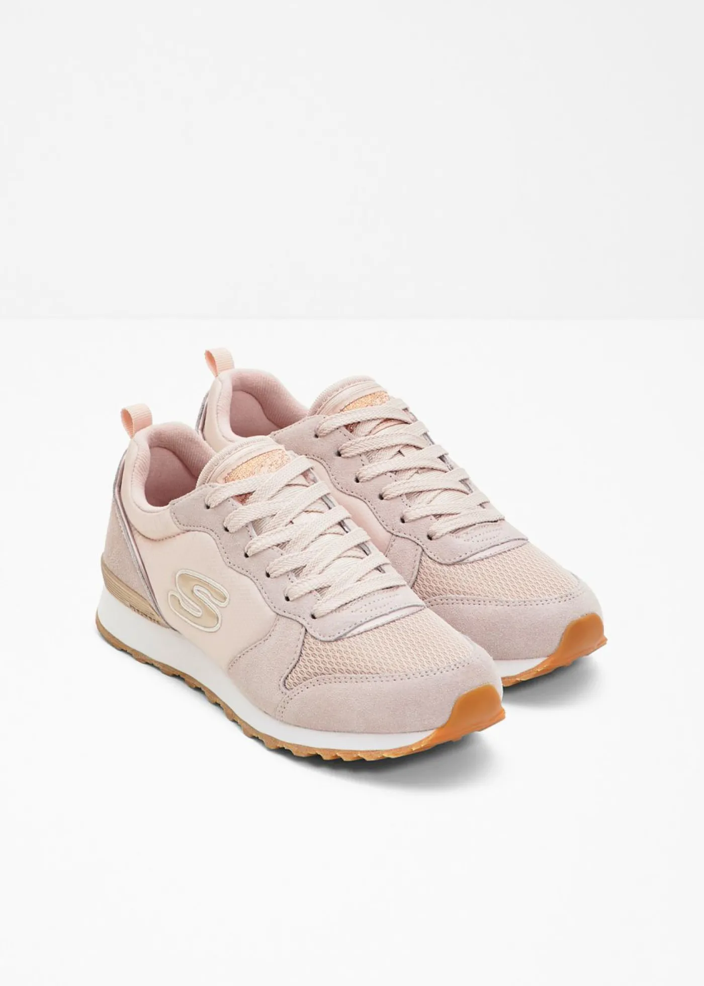 bonprix Skechers Zapatillas Skechers con espuma viscoelástica rosa pálido Outlet