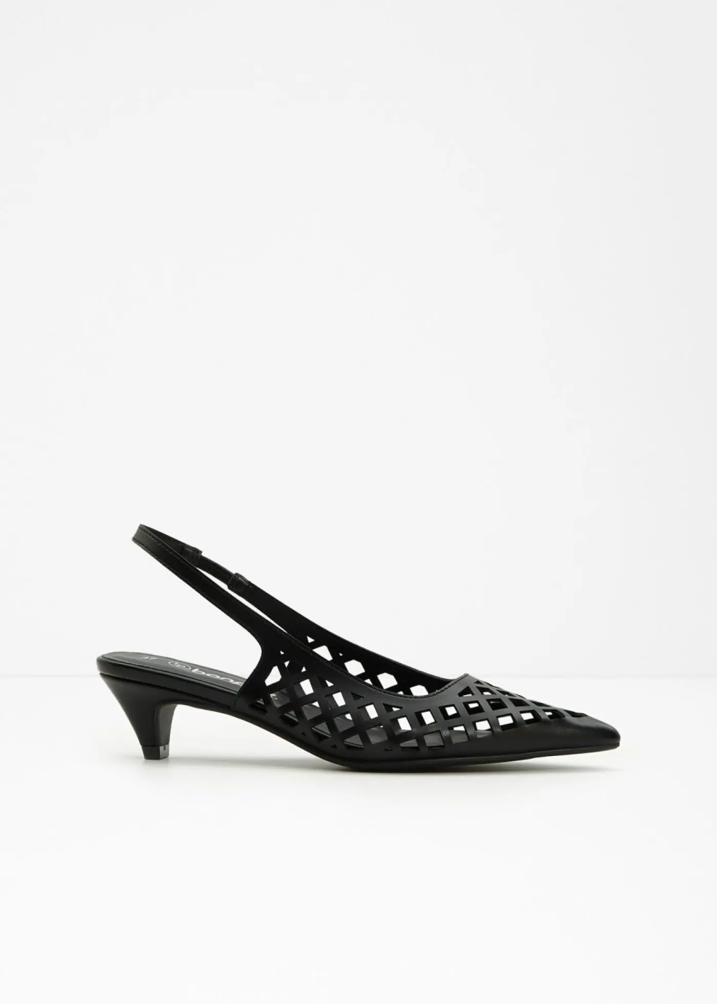 bonprix bonprix Zapatos con aberturas y talón al descubierto Negro Best