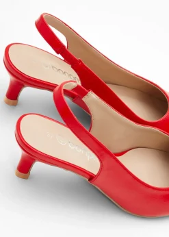 bonprix bonprix Zapatos con tacón de aguja Rojo Online