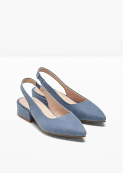 bonprix bonprix Zapatos con tacón plano y talón al descubierto Sale