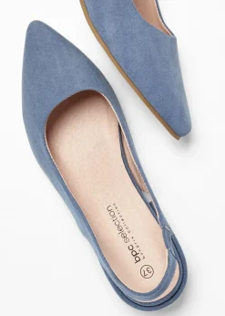 bonprix bonprix Zapatos con tacón plano y talón al descubierto Sale