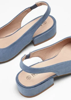 bonprix bonprix Zapatos con tacón plano y talón al descubierto Discount