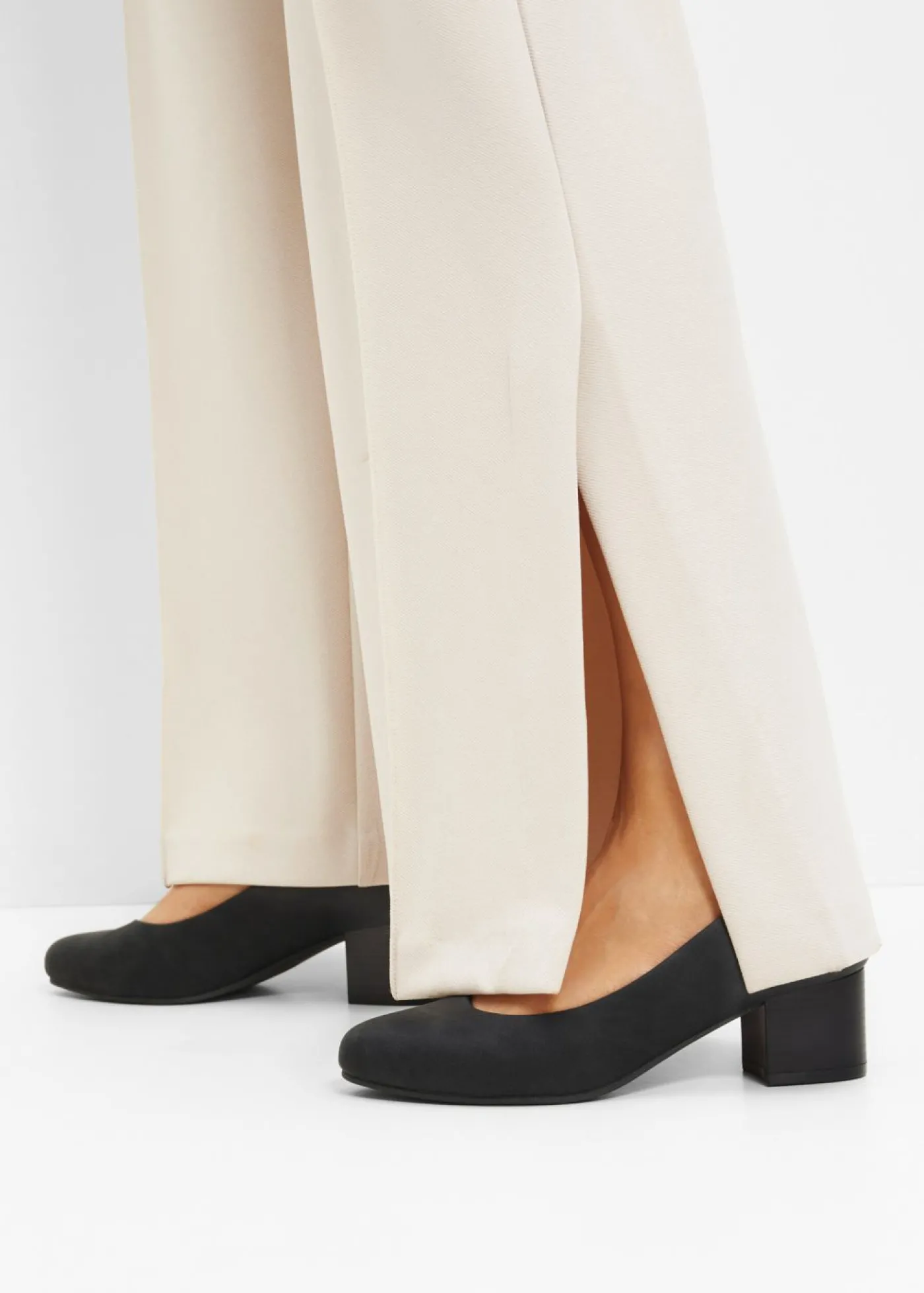 bonprix bonprix Zapatos de salón con plantilla acolchada Negro Hot