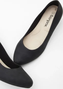 bonprix bonprix Zapatos de salón con plantilla acolchada Negro Hot