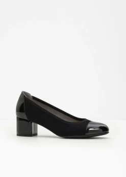 bonprix bonprix Zapatos de tacón con tacón ancho Negro Online