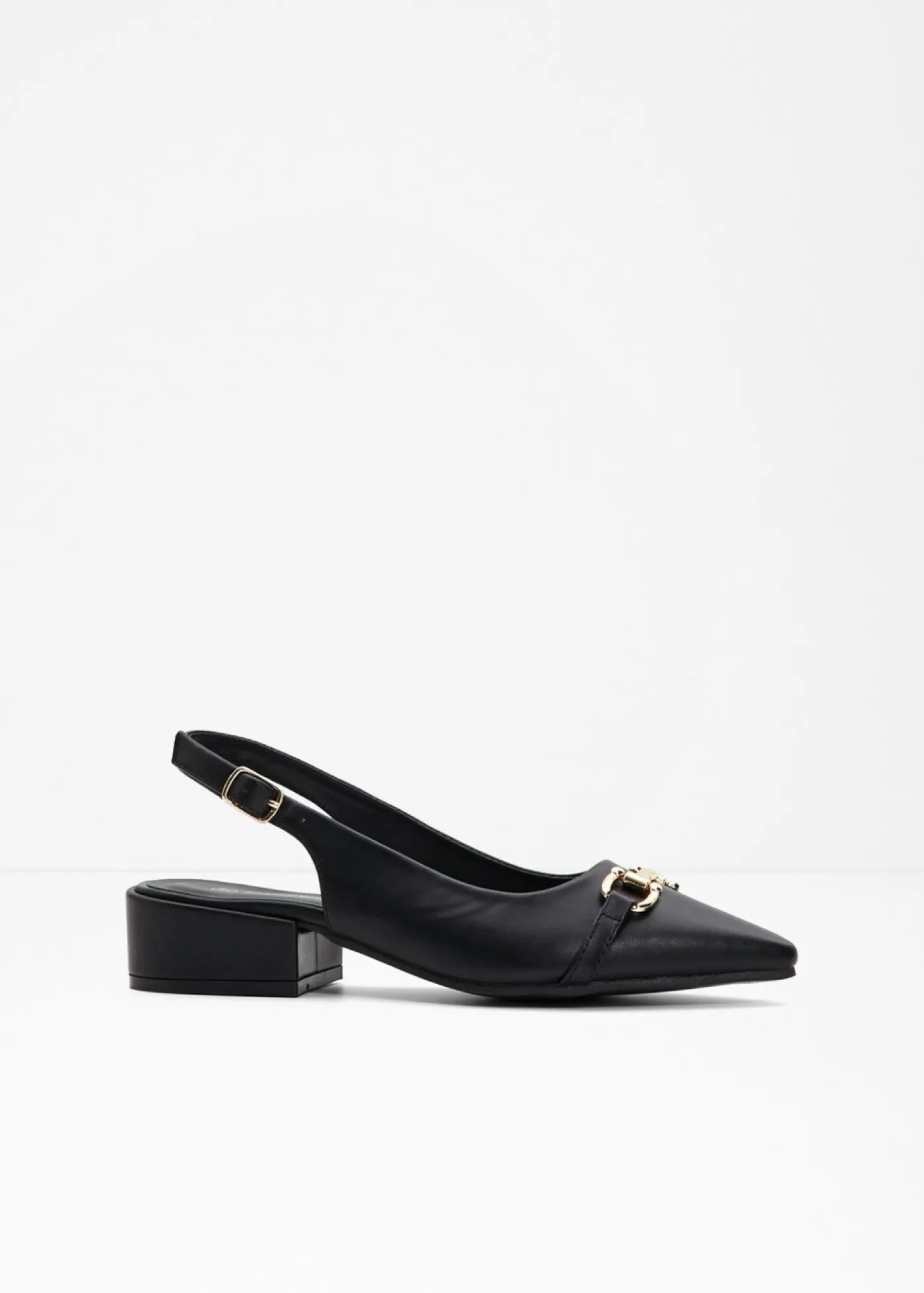 bonprix bonprix Zapatos de tacón con talón al descubierto Negro Best