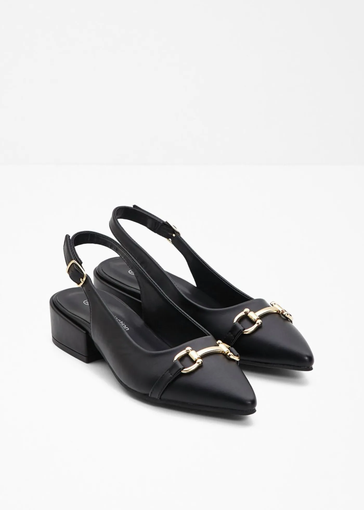 bonprix bonprix Zapatos de tacón con talón al descubierto Negro Best
