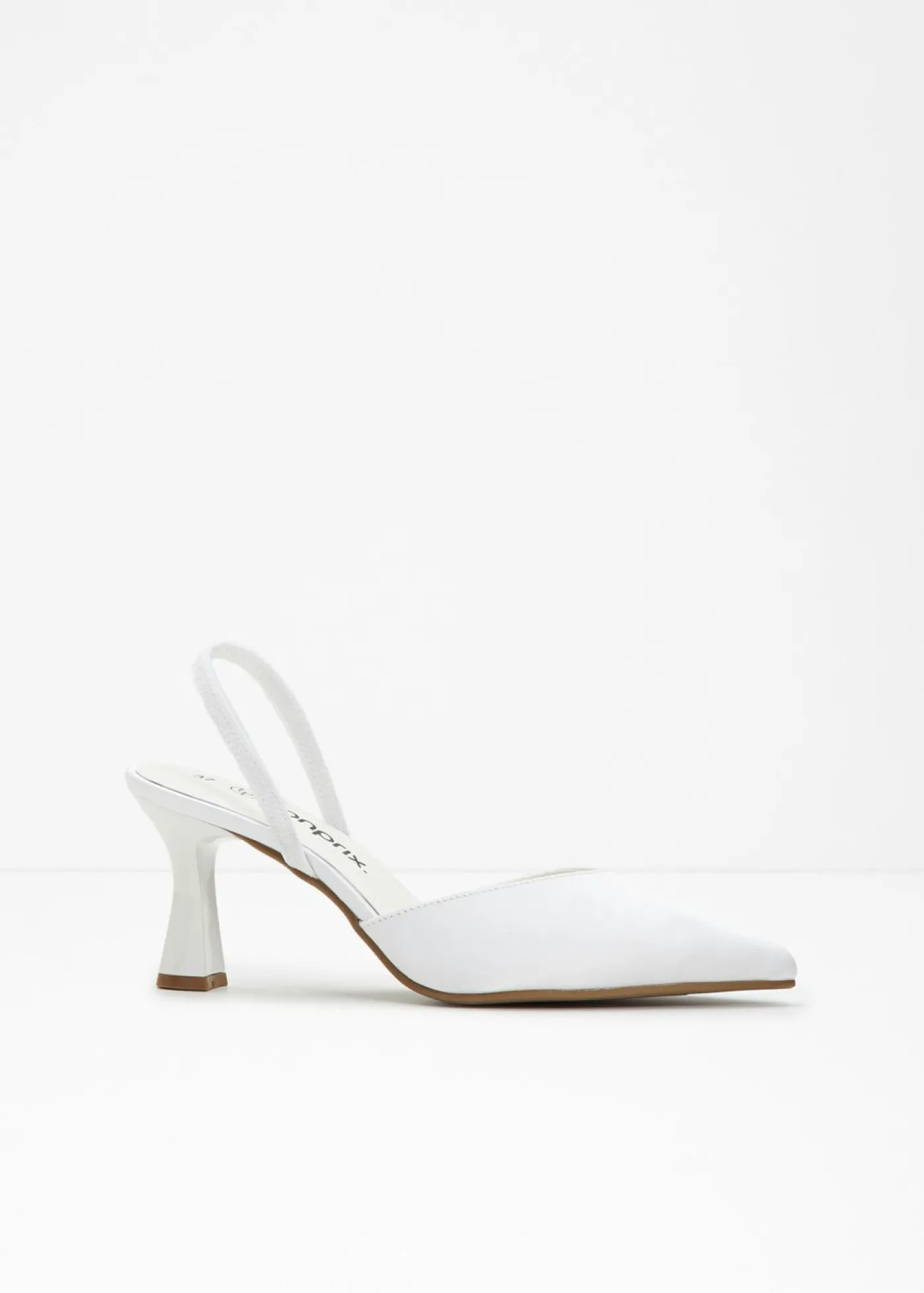 bonprix bonprix Zapatos de tacón con talón al descubierto Blanco Hot