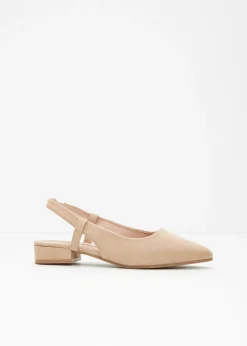 bonprix bonprix Zapatos de tacón con talón al descubierto Beige Best