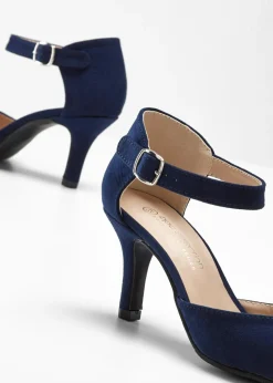 bonprix bonprix Zapatos de tacón de aguja Azul marino Clearance