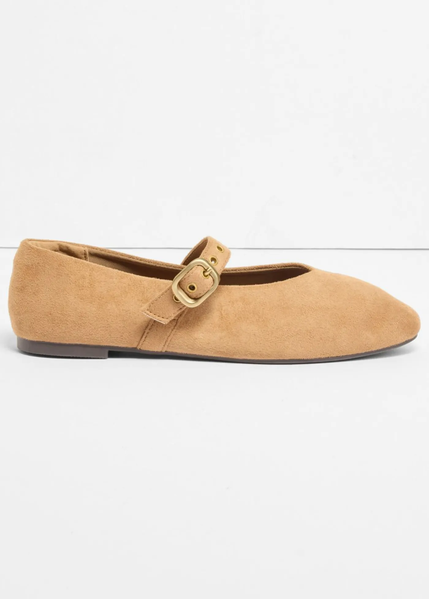 bonprix bonprix Zapatos tipo Mary Jane con ojales Marrón claro Clearance